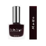 Buy Bella Voste Matte Nail Paints Bossy Me (9 ml) - Purplle