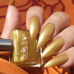 Buy Bella Voste Shimmer Nail Paints Glitter Gold (9 ml) - Purplle