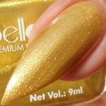 Buy Bella Voste Shimmer Nail Paints Glitter Gold (9 ml) - Purplle