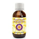 Buy Deve Herbes Pure Davana Essential Oil (Artemisia pallens) Natural Therapeutic Grade Steam Distilled 2ml - Purplle