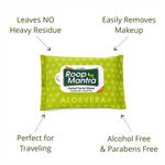 Buy Roop Mantra Herbal Facial Wipes (15 Wipes) Parabens & Alcohol Free - Purplle