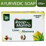 Buy Roop Mantra Lime & Aloevera Soap (100 g) Ayurvedic Bath Soap - Purplle