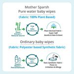 Buy Mother Sparsh 99 % Pure Water (Unscented) Baby Wipes - 72 Pieces - Purplle