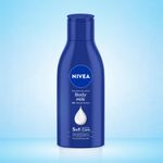 Buy NIVEA Body Lotion, Shea Smooth Milk, For Dry Skin, 120 ml - Purplle