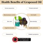 Buy Avnii Organic's Natural Grapeseed Oil Best For Hair & Skin, Rich In Vitamin A,E & K-Helps Reduce Wrinkles-Aroma Therapy Non Greasy (25 ml) - Purplle