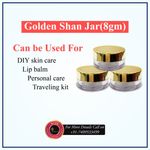 Buy Avnii Organic's Cosmetics Shan Jars, Capacity , with Very Beautiful Gold Lids, For Lip Balms, DIY Skin Care , Pack Of 10 (8 g) - Purplle