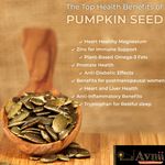 Buy Avnii Organic's 100% Organic & Pure Pumpkin Seeds, Good For Hair And All Skin Types, (200 g) - Purplle