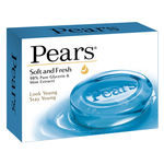 Buy Pears Soft & Fresh Soap Bar (75 g) - Purplle