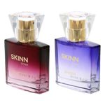 Buy Titan Skinn Titan Fragrances Pair - (100 ml) (Raw, Celeste) - Purplle