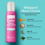 Buy LetsShave Evior 6 Body Razor Value Kit for Women - Pack of 4 Evior 6 Blades + Razor Handle + Women Whipped shave cream- 150 g - Purplle