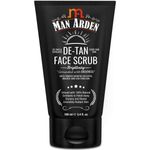 Buy Man Arden De Tan Brightening Face Scrub 100ml - Purplle