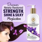 Buy Mom & World Hair Strengthening Conditioner - Protein Conditioner For Thicker And Fuller Hair (300 ml) (No SLS, Paraben) - Purplle