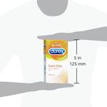 Buy Durex Condoms, Extra Dots- 10s - Purplle