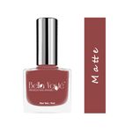 Buy Bella Voste Nude Matte Nail Paints Cocktail Charm (9 ml) - Purplle