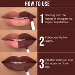 Buy NY Bae Liquid Lipstick, Brown - Retro Nights 18 (3 ml) - Purplle