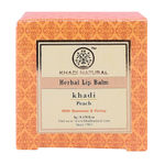 Buy Khadi Natural Ayurvedic Peach Lip Balm (5 g) - Purplle