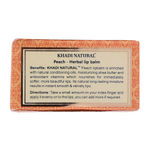 Buy Khadi Natural Ayurvedic Peach Lip Balm (5 g) - Purplle