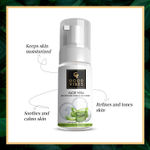 Buy Good Vibes Skin Refining Foaming Face Wash - Aloe Vera (150ml) - Purplle