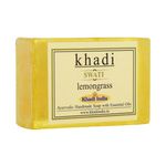 Buy Khadi Lemongrass Soap 125 g By Swati Gramodyog - Purplle
