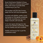 Buy Khadi Gold Shikakai And Honey Herbal Hair Conditioner SLS & Paraben Free (210 ml) - Purplle