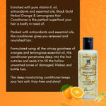 Buy Khadi Gold Orange & Lemongrass Herbal Hair Conditioner (210 ml) - Purplle