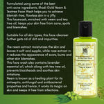 Buy Khadi Gold Neem & Tea Tree Herbal Face Wash (210 ml) - Purplle
