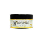 Buy Khadi Gold Sandal & Rose Herbal Face Pack (50 g) - Purplle