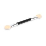 Buy Ministry of Makeup Double Ended Sponge Brush EyeShadow Applicator Brush 10 pcs colour/shape/size may vary - Purplle