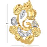 Buy Srikara Alloy Gold Plated CZ / AD Buddhinath Fashion Jewelry Pendant with Chain - SKP1887G - Purplle