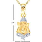 Buy Srikara Alloy Gold Plated CZ / AD Fashion Jewellery Pendant Set with Chain - SKCOMBO1275G - Purplle