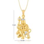 Buy Srikara Alloy Gold Plated CZ / AD Fashion Jewellery Pendant Set with Chain - SKCOMBO1277G - Purplle