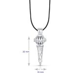 Buy Srikara Alloy Rhodium Plated CZ / AD Bajrangi Bhaijaan Fashion Jewellery Pendant - SKP1424R - Purplle