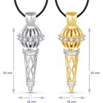 Buy Srikara Alloy Gold Plated AD Bajrangi Bhaijaan Combo Fashion Jewelry Pendant Set - SKCOMBO1253G - Purplle