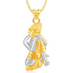 Buy Srikara Alloy Brass Gold Plated CZ/AD Gautama Buddha Fashion Jewelry Pendant - SKP3152G - Purplle