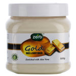 Buy Zerb Combo Pack Of Gold Facial Kit (500 g) - Set Of Face Scrub, Gel, Massage Cream, Mask - Purplle