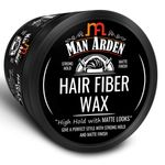 Buy Man Arden Hair Fiber Wax - Styling with Strong Hold & Matte Finish (50 g) - Purplle