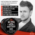 Buy Man Arden Hair Fiber Wax - Styling with Strong Hold & Matte Finish (50 g) - Purplle