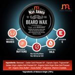 Buy Man Arden Beard Wax - Styling with Strong Hold & Matte Finish (50 g) For Beard and Mustache - Purplle