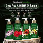 Buy Morpheme Remedies Hand Wash Rose & Geranium, Anti Bacterial (250 ml) Soap Free Handwash - Purplle