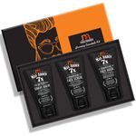 Buy Man Arden Face Care Gift Box For Men - 7X After Shave Balm + Charcoal Face Scrub + Charcoal Face Mask - Purplle