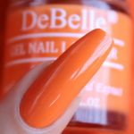 Buy DeBelle Gel Nail Lacquer Creme Tangerine Sheen - Orange, (8 ml) - Purplle
