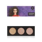 Buy SUGAR Cosmetics - Contour De Force - Highlighter Palette Set- 01 Glow Genius (Soft Gold, Champagne Gold and Rosey Taupe Highlighter)- Lightweight Highlighter, Longlasting Formula - Purplle