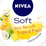 Buy NIVEA Soft Light Moisturising Cream Tropical Fruit 100ml - Purplle