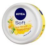 Buy NIVEA Soft Light Moisturising Cream Tropical Fruit 200ml - Purplle