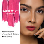 Buy Smudge Me Not Liquid Lipstick - 49 Nude Mood (Brown Nude with pink undertone) - Purplle