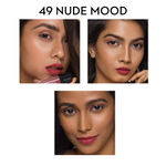 Buy Smudge Me Not Liquid Lipstick - 49 Nude Mood (Brown Nude with pink undertone) - Purplle