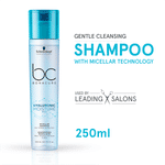 Buy Schwarzkopf Professional Bonacure Hyaluronic Moisture Kick Micellar Shampoo 250 ml - Purplle