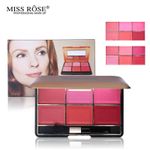 Buy Miss Rose Professional 6 Color Blusher Palette 7004-014Y 01 - Purplle