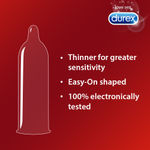 Buy Durex Condoms, Extra Thin- 3s - Purplle