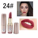 Buy Miss Rose Professional Make-Up Metalic Lipstick Matte Color 24 (7301-030I-) (3.4 g) - Purplle
